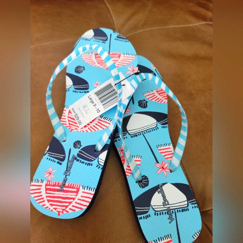 Vera Bradley Beach Treasures Flip Flops